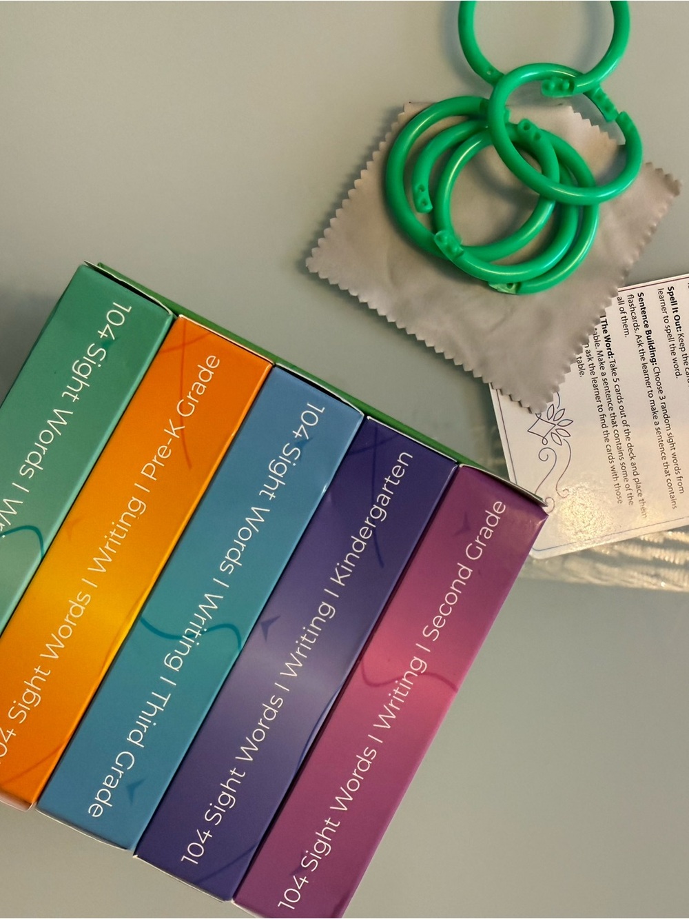 Sight Words & Writing Flashcards - Multi Color - Picture 3 of 5